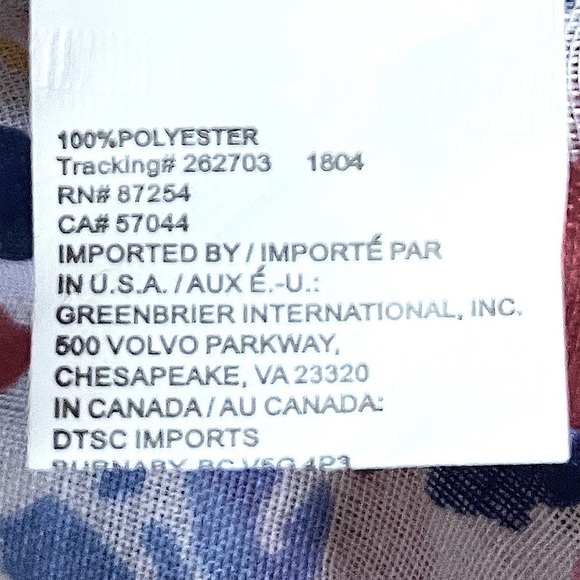 ๐บ Boutique Spring Floral Colorful Lightweight Infinity Scarf - Picture 3 of 5